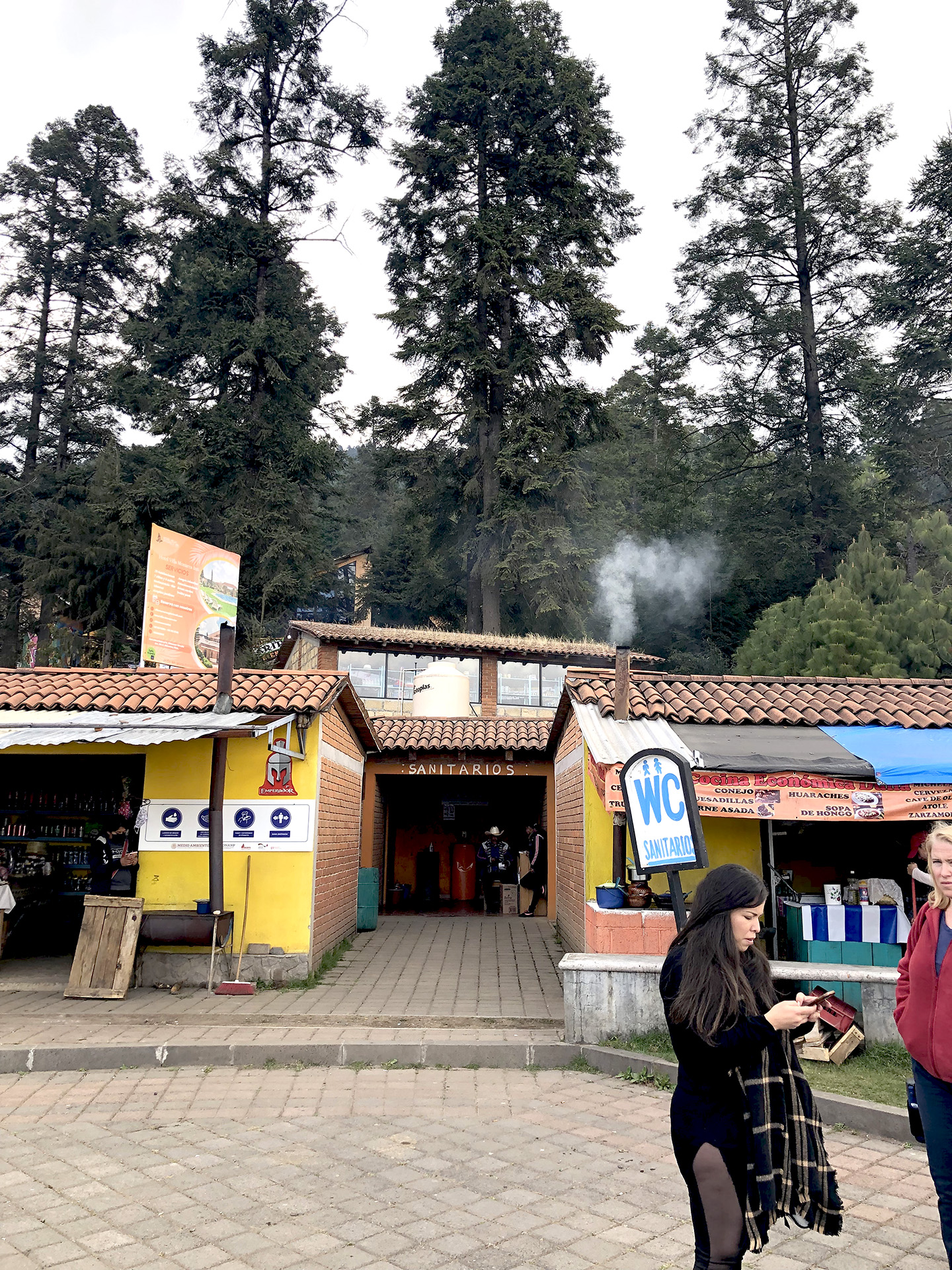 Entrance to El Rosario commercial sanctuary